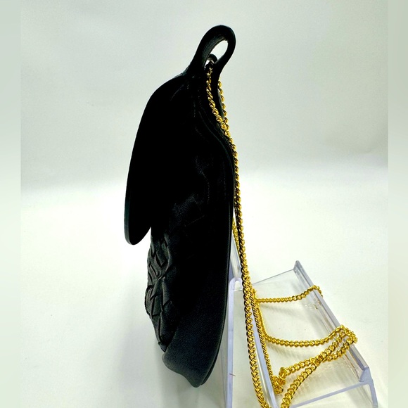 Auth Bottega Veneta Mini Black Leather belt bag Intreciatto add on strap - Picture 4 of 16